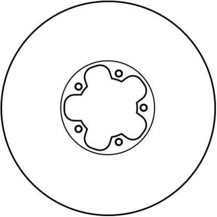 TRW Bremsscheibe Ford Transit 00 DF4217 TRW Bremsscheibe Ford Transit 00 DF4217