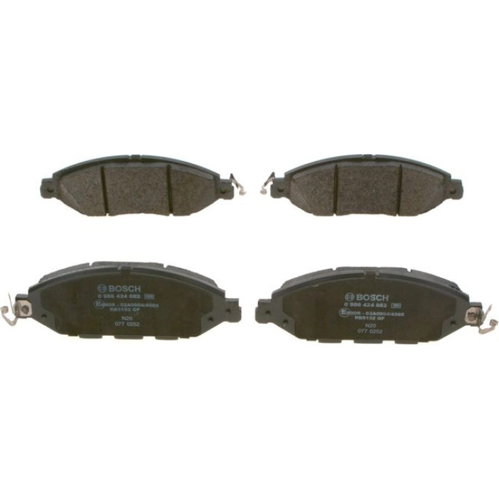 Bosch Bremsbelagsatz 0 986 424 682 Bosch Bremsbelagsatz 0 986 424 682