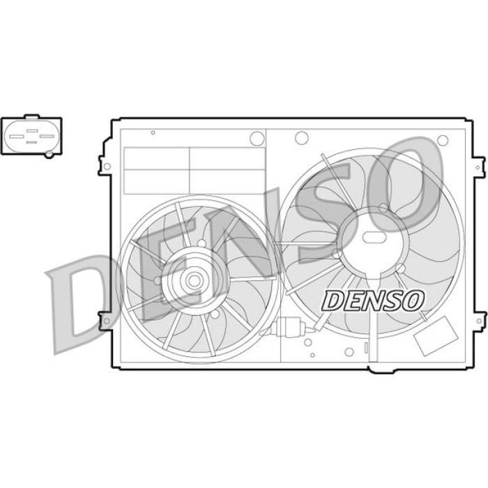 Denso Kühlerlüfter DER20015 Denso Kühlerlüfter DER20015