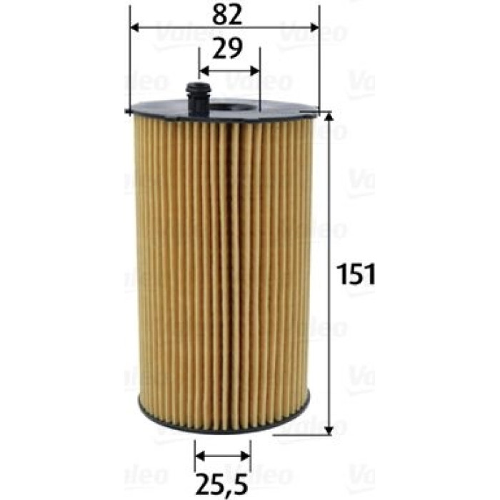 Valeo Ölfilter 586601 Valeo Ölfilter 586601