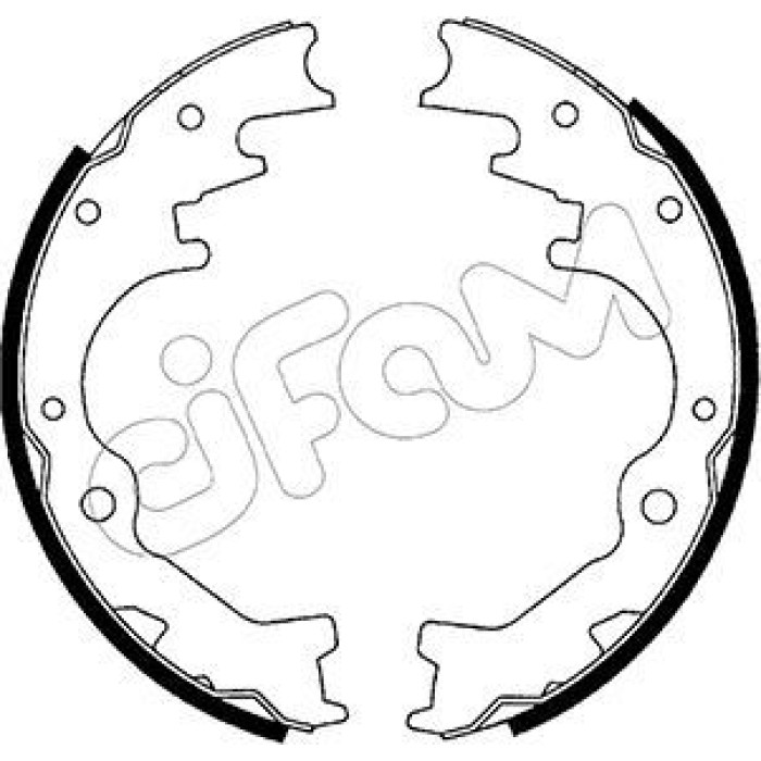 CIFAM Bremsbackensatz 153-208 CIFAM Bremsbackensatz 153-208