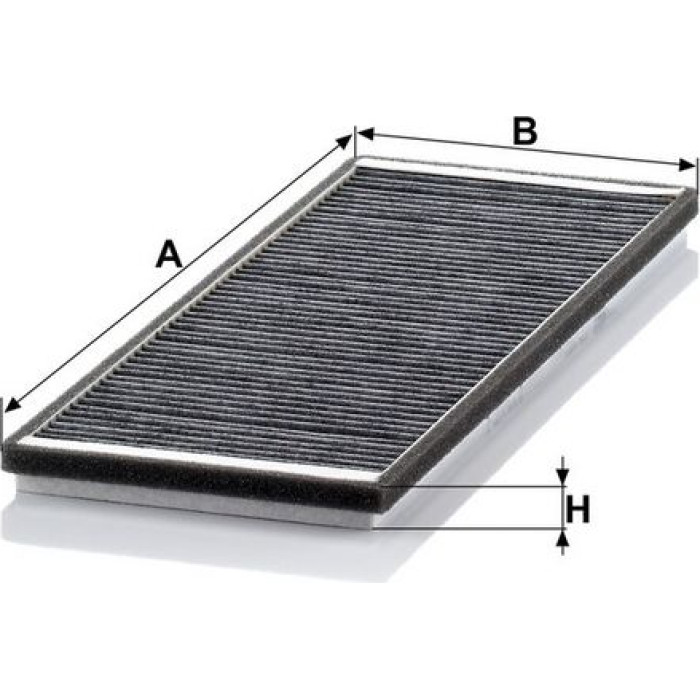 MANN-FILTER Innenraumfilter Aktivkohle CUK 4251 MANN-FILTER Innenraumfilter Aktivkohle CUK 4251
