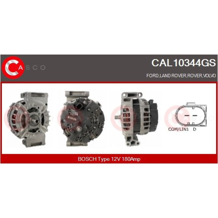 CASCO Generator CAL10344GS CASCO Generator CAL10344GS