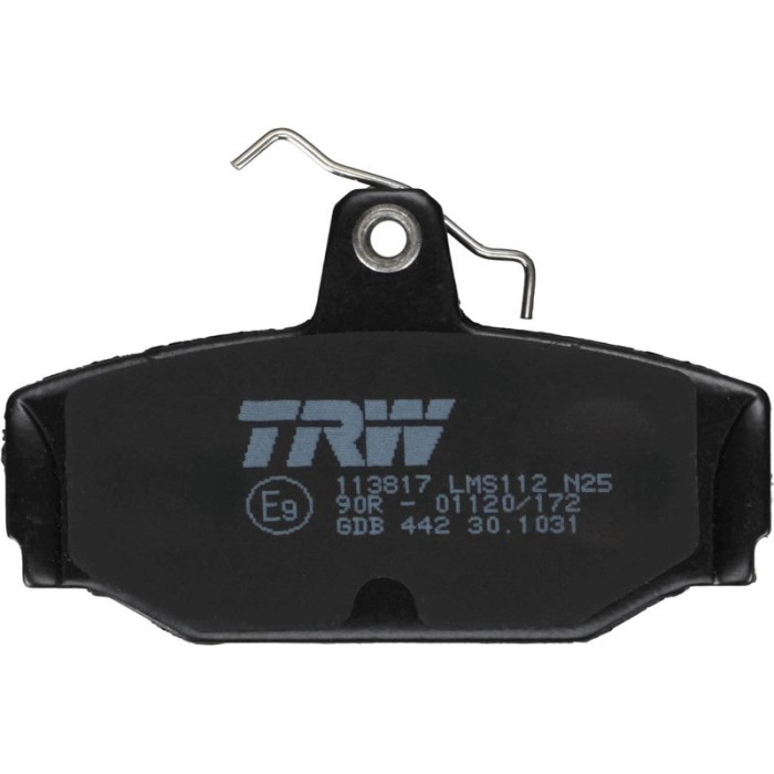 TRW Bremsbeläge Hinterachse GDB442 TRW Bremsbeläge Hinterachse GDB442