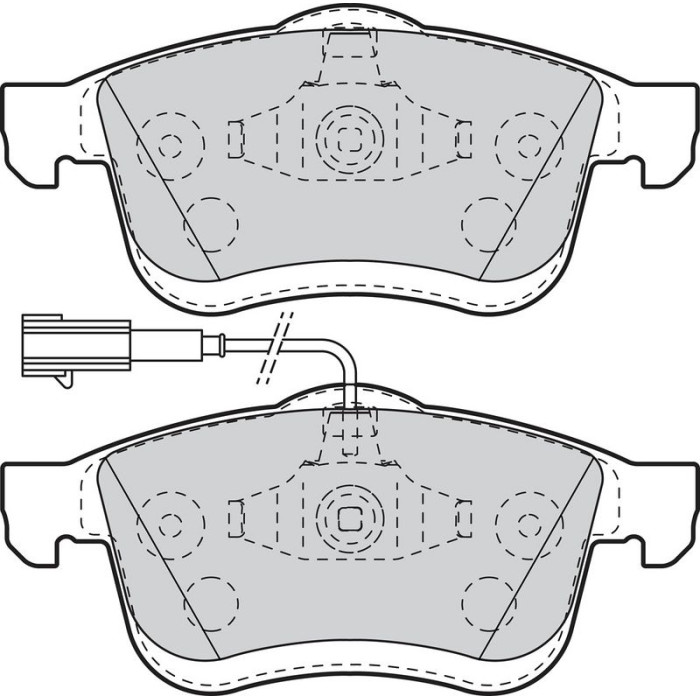 Valeo Bremsbelagsatz 302109