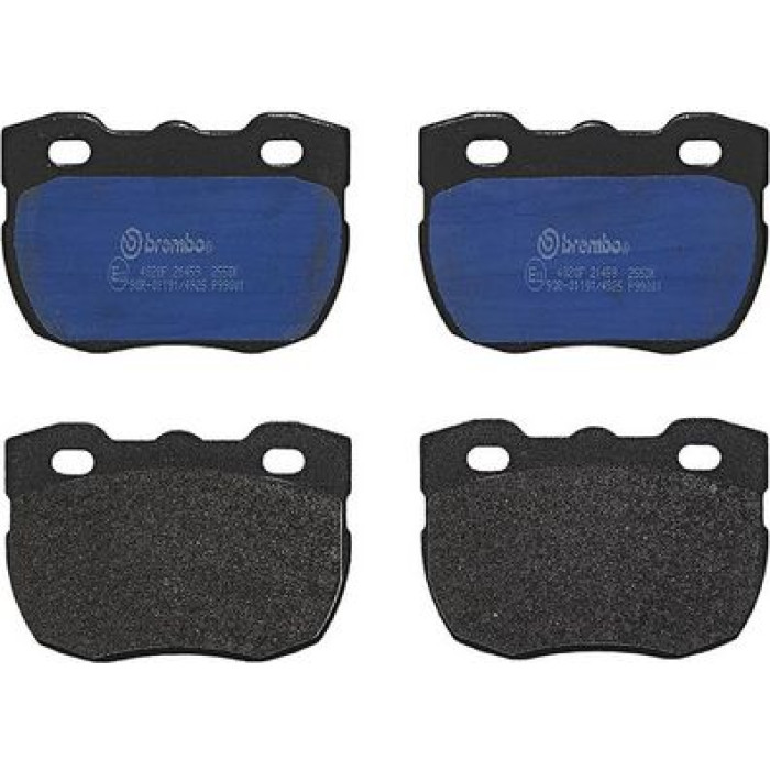 BREMBO Bremsbelagsatz, Scheibenbremse P 99 001 BREMBO Bremsbelagsatz, Scheibenbremse P 99 001
