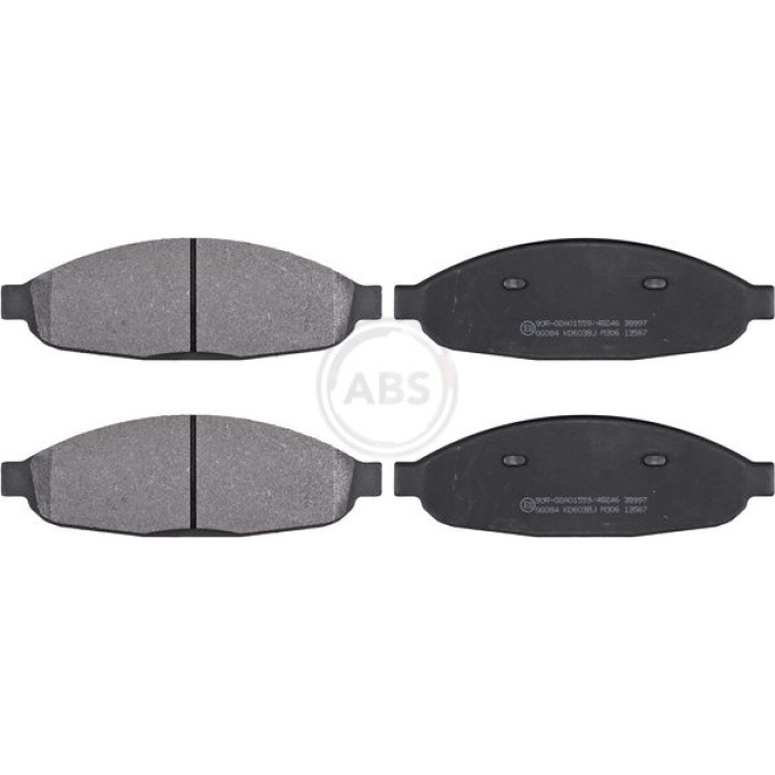 A.B.S. Scheibenbremsbeläge 38997 A.B.S. Scheibenbremsbeläge 38997