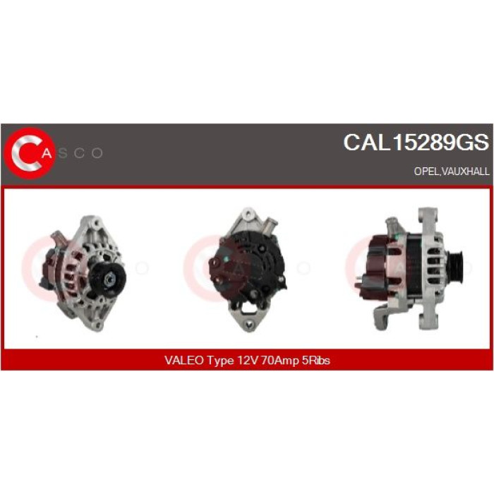 CASCO Generator CAL15289GS CASCO Generator CAL15289GS