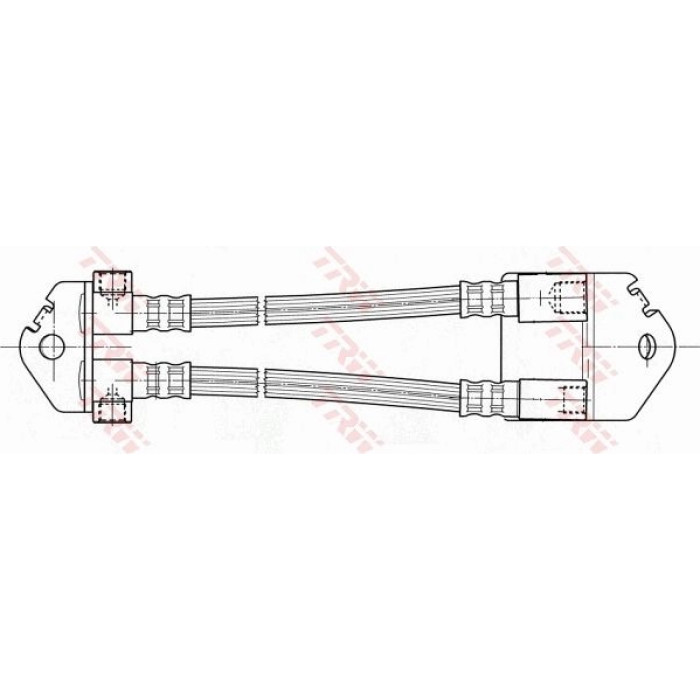 TRW Bremsschlauch PHA499