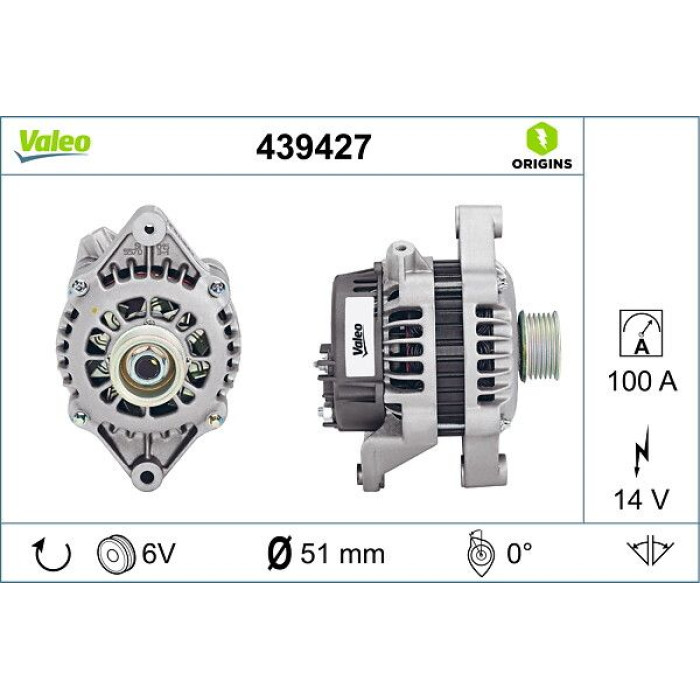 Valeo Lichtmaschine 439427