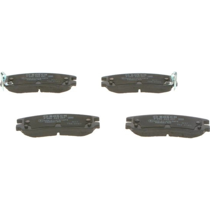 Bosch Bremsbelagsatz 0 986 424 467 Bosch Bremsbelagsatz 0 986 424 467