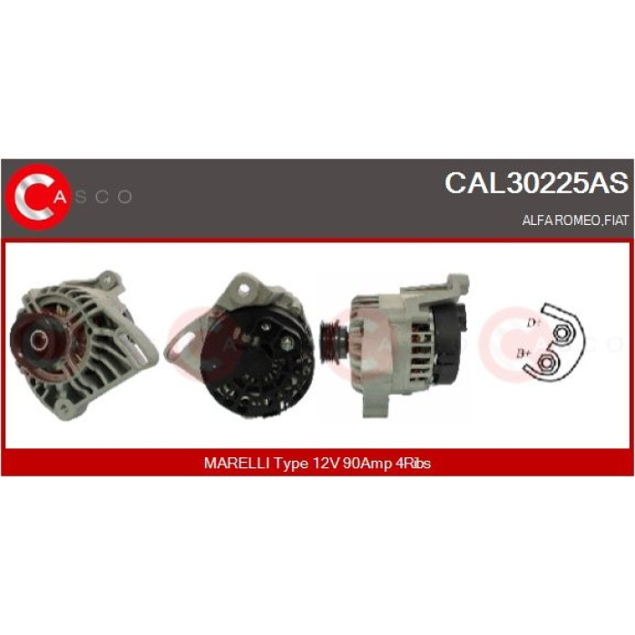 CASCO Generator CAL30225AS CASCO Generator CAL30225AS