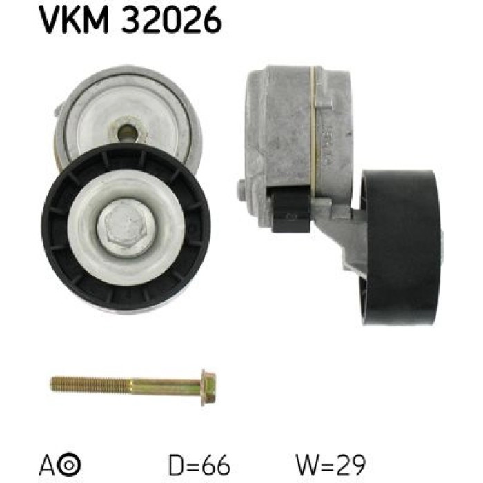 SKF Keilrippenriemen-Spannrolle VKM 32026 SKF Keilrippenriemen-Spannrolle VKM 32026