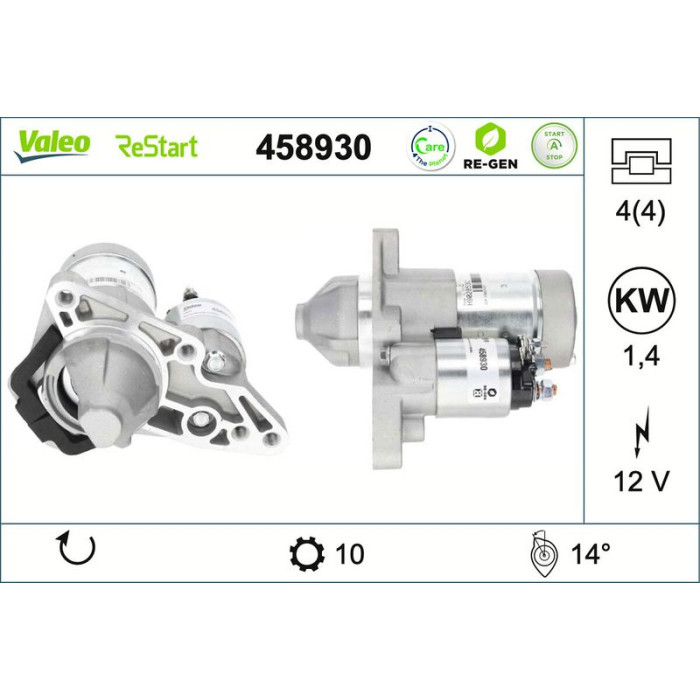 Valeo Anlasser 458930 Valeo Anlasser 458930