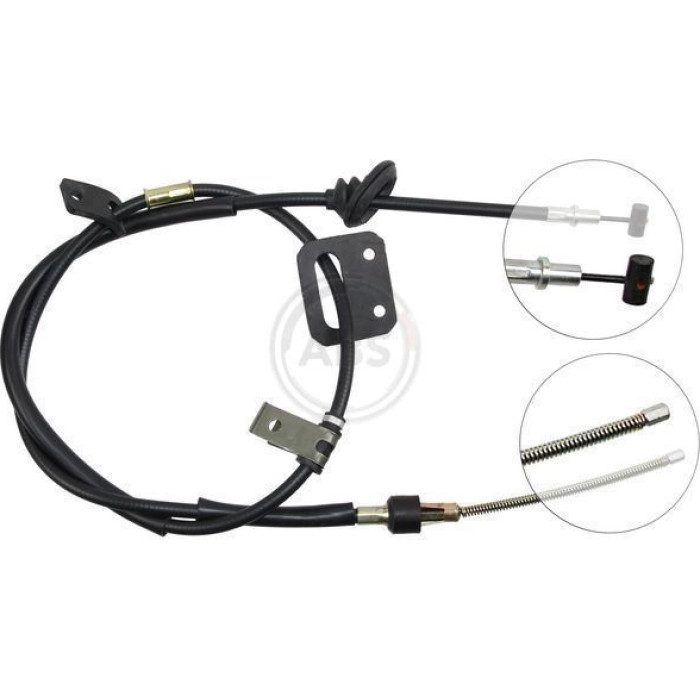 A.B.S. Feststellbremsseil K12637 A.B.S. Feststellbremsseil K12637