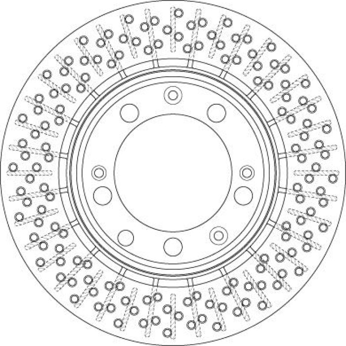 TRW Bremsscheibe DF6281 TRW Bremsscheibe DF6281