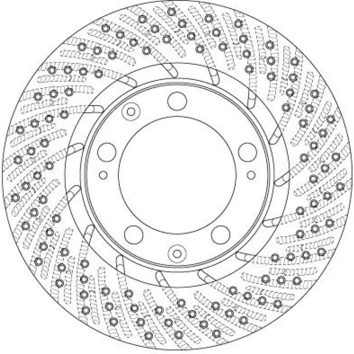 TRW Bremsscheibe DF6466S