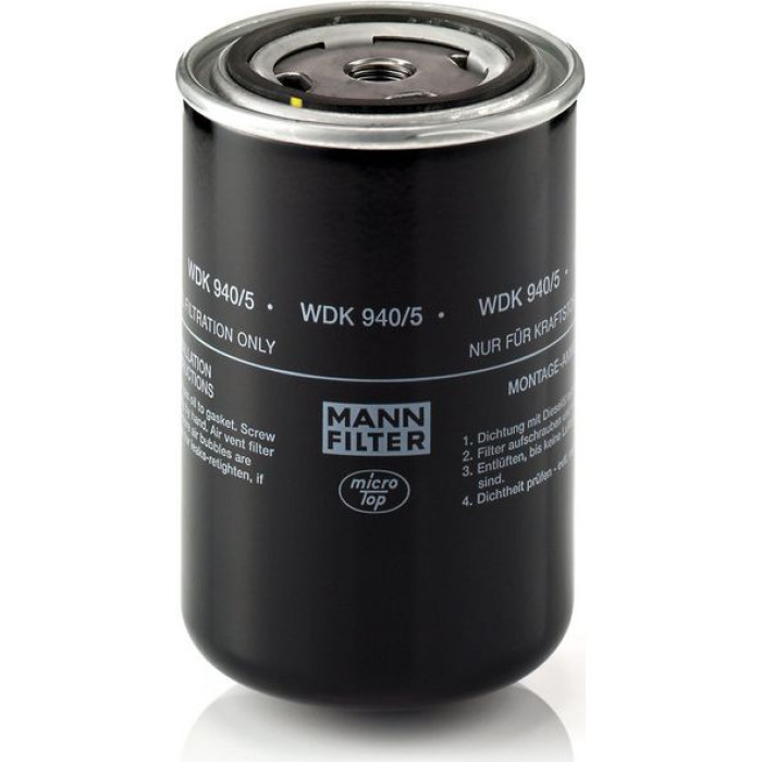 MANN-FILTER Kraftstofffilter LKW WDK 940/5 MANN-FILTER Kraftstofffilter LKW WDK 940/5