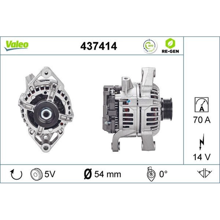 Valeo Lichtmaschine 437414 Valeo Lichtmaschine 437414