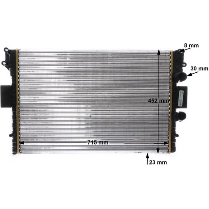 MAHLE Kühler, Motorkühlung CR 2006 000S MAHLE Kühler, Motorkühlung CR 2006 000S
