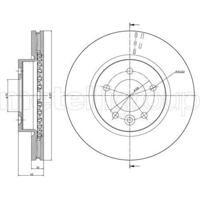 Cifam Bremsscheibe 800-933C