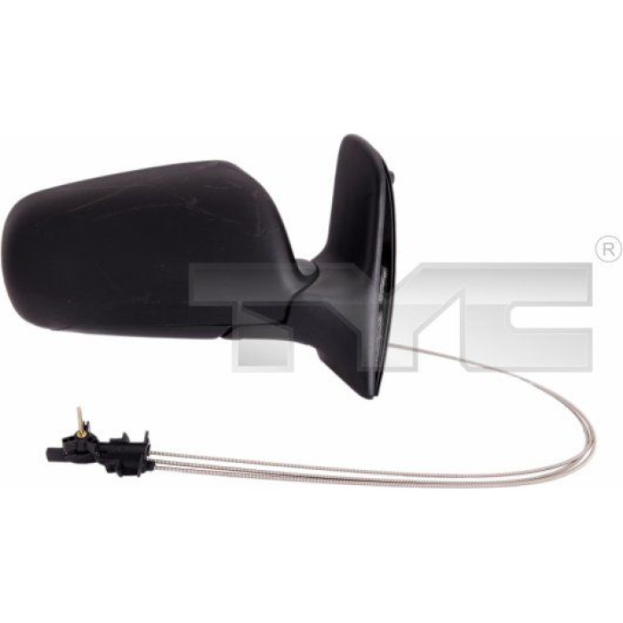 TYC Außenspiegel links mechanisch verstellbar mit Seilzug, asphärisch 337-0078 OE Nummer 7M385750701C - l TYC Außenspiegel links mechanisch verstellbar mit Seilzug, asphärisch 337-0078 OE Nummer 7M385750701C - l