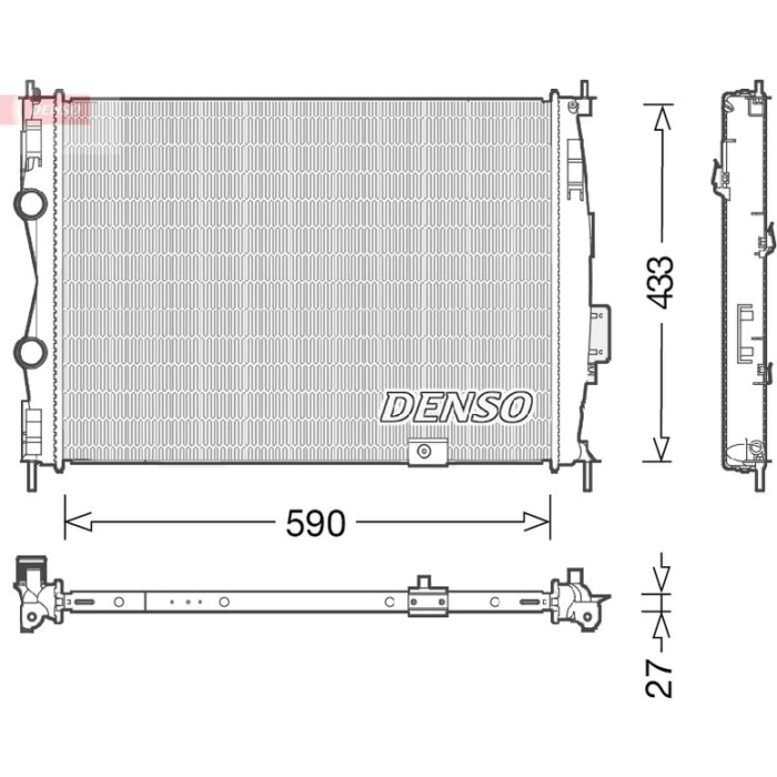 Denso Motorkühler DRM46051