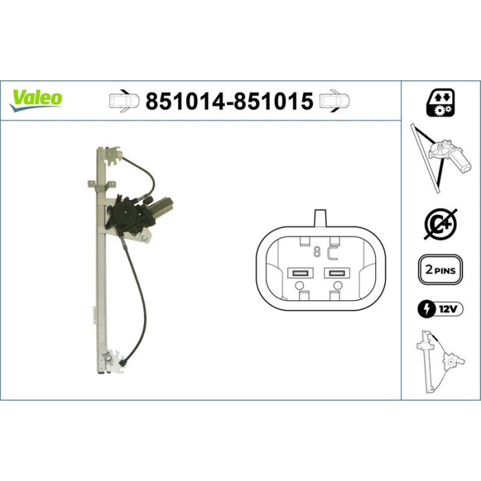 VALEO 851014 Fensterheber VALEO 851014 Fensterheber