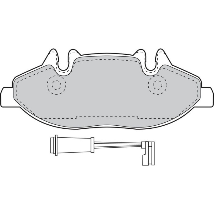 Valeo Bremsbelagsatz 598764 Valeo Bremsbelagsatz 598764
