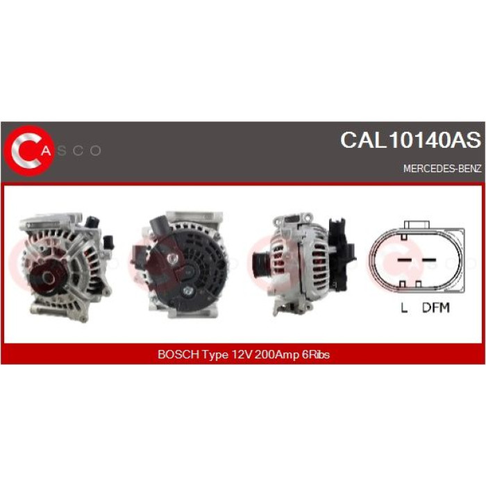CASCO Generator CAL10140AS CASCO Generator CAL10140AS