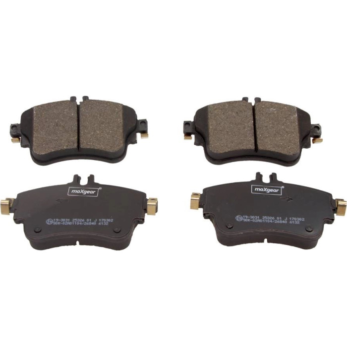 MAXGEAR Bremsbelagsatz 19-3031 Mercedes-Benz W176/W246 A-Klasse/B-Klasse 11 MAXGEAR Bremsbelagsatz 19-3031 Mercedes-Benz W176/W246 A-Klasse/B-Klasse 11