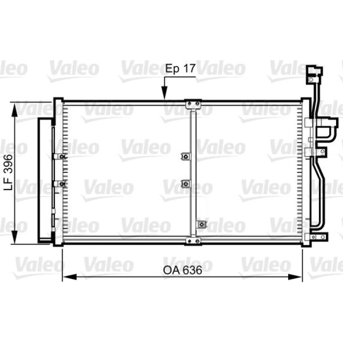 Valeo Klimakondensator 814359