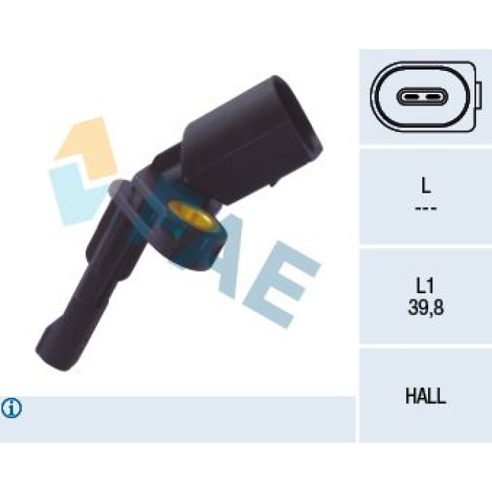FAE Sensor, Raddrehzahl 78101 FAE Sensor, Raddrehzahl 78101