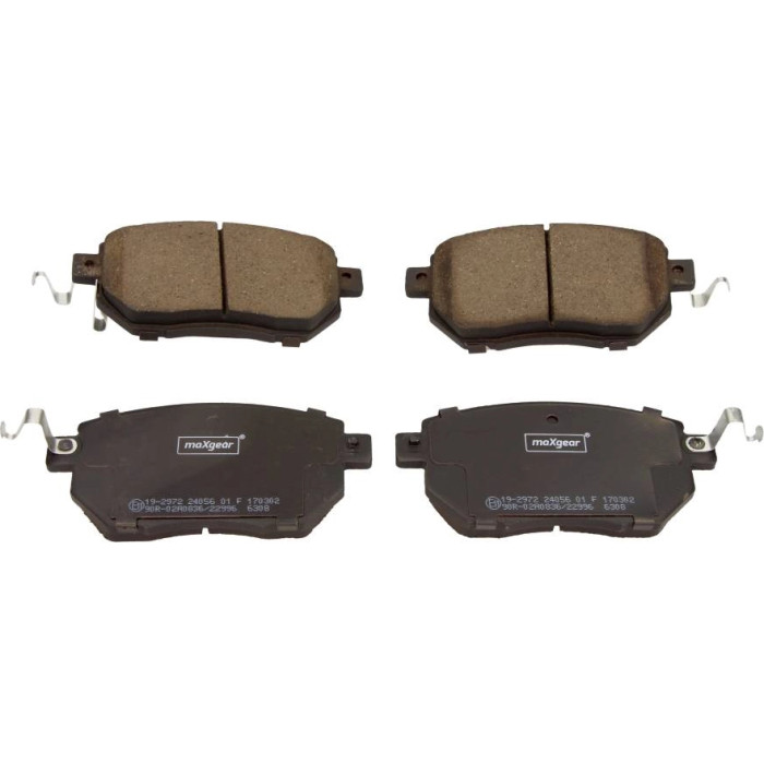 MAXGEAR Bremsbelagsatz 19-2972 Infiniti Fx 03-/Murano MAXGEAR Bremsbelagsatz 19-2972 Infiniti Fx 03-/Murano