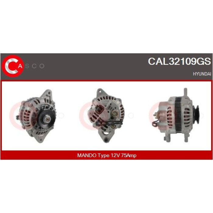 CASCO Generator CAL32109GS CASCO Generator CAL32109GS