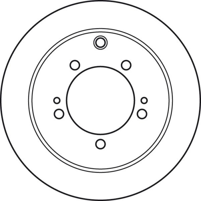 TRW Bremsscheibe Hinterachse DF4913 TRW Bremsscheibe Hinterachse DF4913