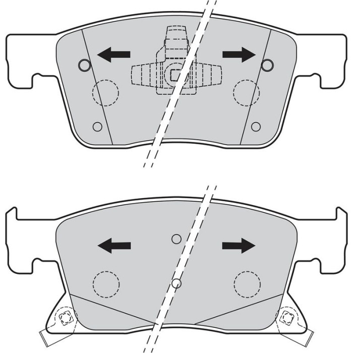 Valeo Bremsbelagsatz 601501