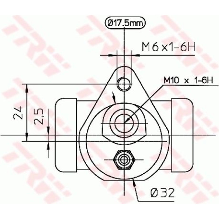TRW Radbremszylinder BWC157 TRW Radbremszylinder BWC157