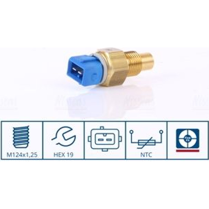 Nissens Kühlmitteltemperatursensor 207049 Nissens Kühlmitteltemperatursensor 207049