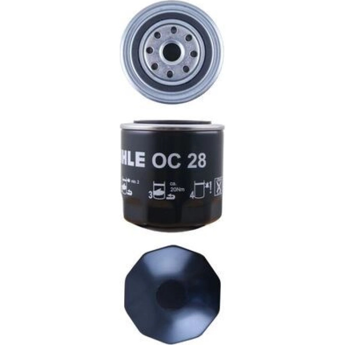 Mahle Original Ölfilter OC 28 Mahle Original Ölfilter OC 28