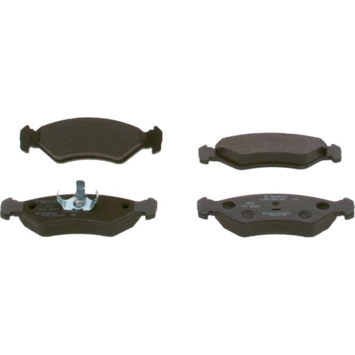 Bosch Bremsbelagsatz 0 986 492 020 Bosch Bremsbelagsatz 0 986 492 020