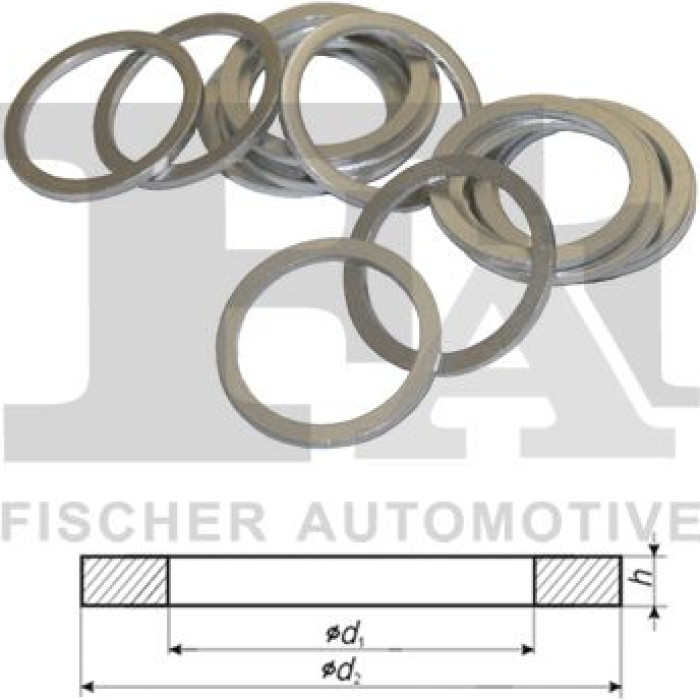 FA1 Aluminiumdichtring 799.520.100 FA1 Aluminiumdichtring 799.520.100