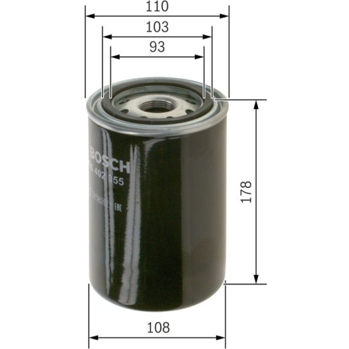 Bosch Ölfilter 0 451 301 207 Bosch Ölfilter 0 451 301 207