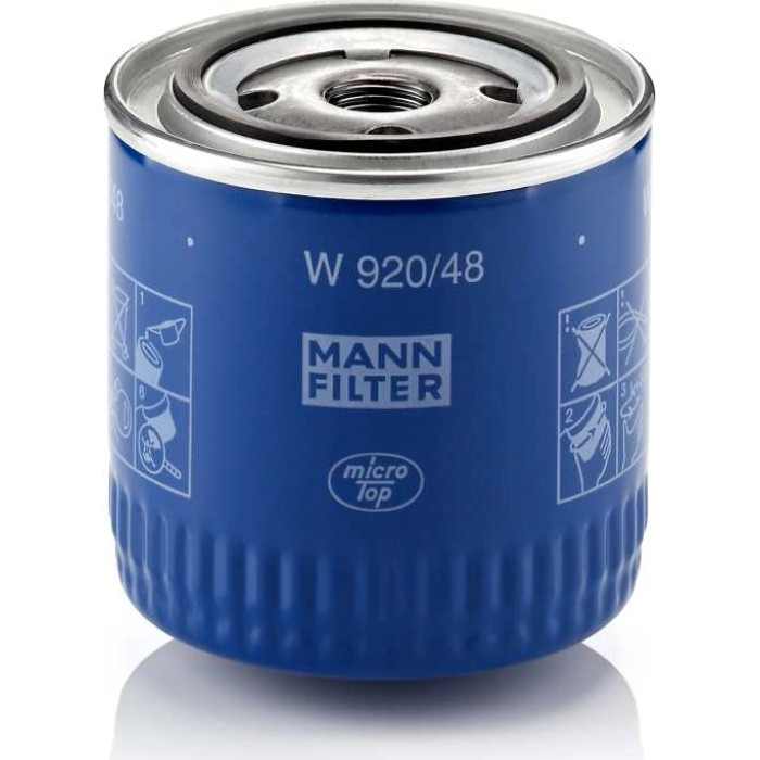 W 920/48 MANN-FILTER Ölfilter W 920/48 W 920/48 MANN-FILTER Ölfilter W 920/48