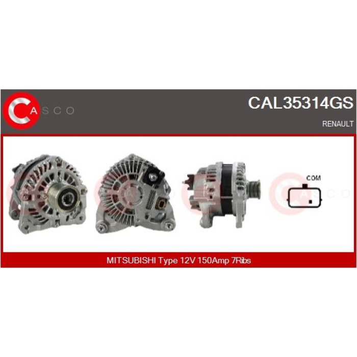 CASCO Generator CAL35314GS CASCO Generator CAL35314GS