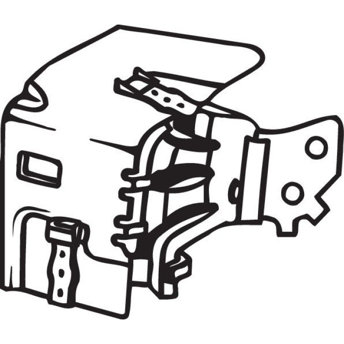 Bosal Abgasanlagenhalter 255-204 Bosal Abgasanlagenhalter 255-204