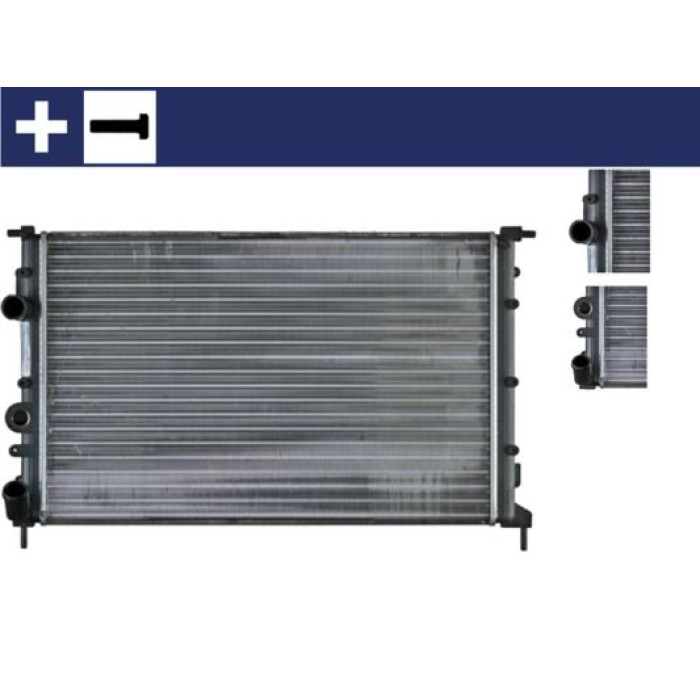 MAHLE Kühler, Motorkühlung CR 494 000S MAHLE Kühler, Motorkühlung CR 494 000S