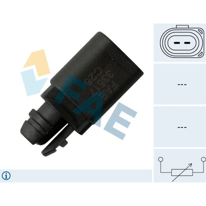 FAE Sensor, Außentemperatur 33517