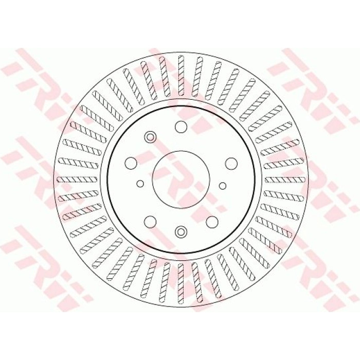 TRW Bremsscheibe Vorderachse DF7398 TRW Bremsscheibe Vorderachse DF7398