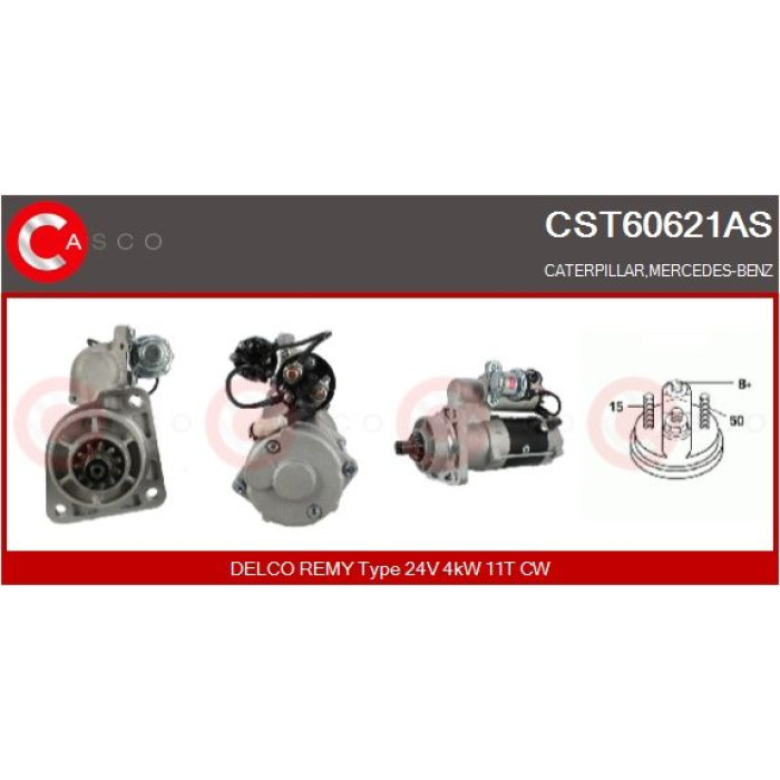 CASCO Anlasser CST60621AS CASCO Anlasser CST60621AS